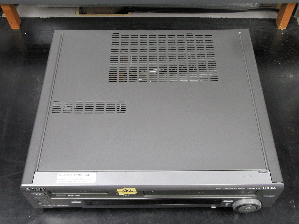 ◇◇SONY 高画質Hi8/VHS・整備済保証付WV-TW1動作美品 i0426 ◇◇SONY 高画質Hi8/VHS・整備済保証付WV-TW1動作美品 i0426