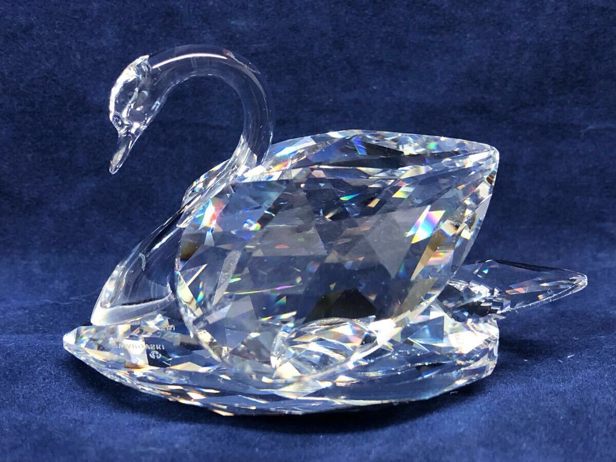 SWAROVSKI スワロフスキー クリスタル 3点 スワン 白鳥 大中小 SWAROVSKI スワロフスキー クリスタル 3点 スワン 白鳥 大中小