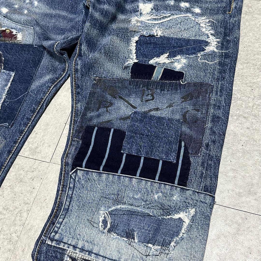 Yahoo!オークション - Polo Ralph Lauren 襤褸 加工 デニム Yahoo!オークション - Polo Ralph Lauren 襤褸 加工 デニム