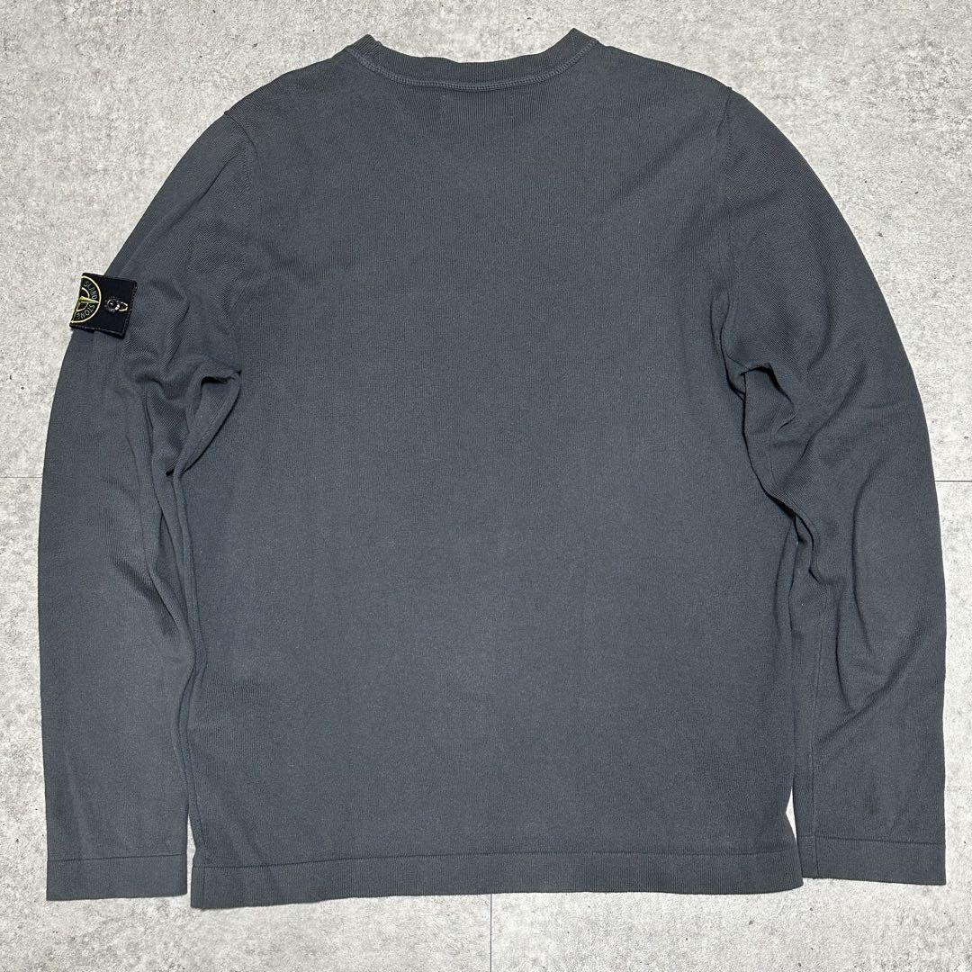 20ss STONE ISLAND コットンニット グレー L|Yahoo!フリマ(旧 20ss STONE ISLAND コットンニット グレー L|Yahoo!フリマ(旧