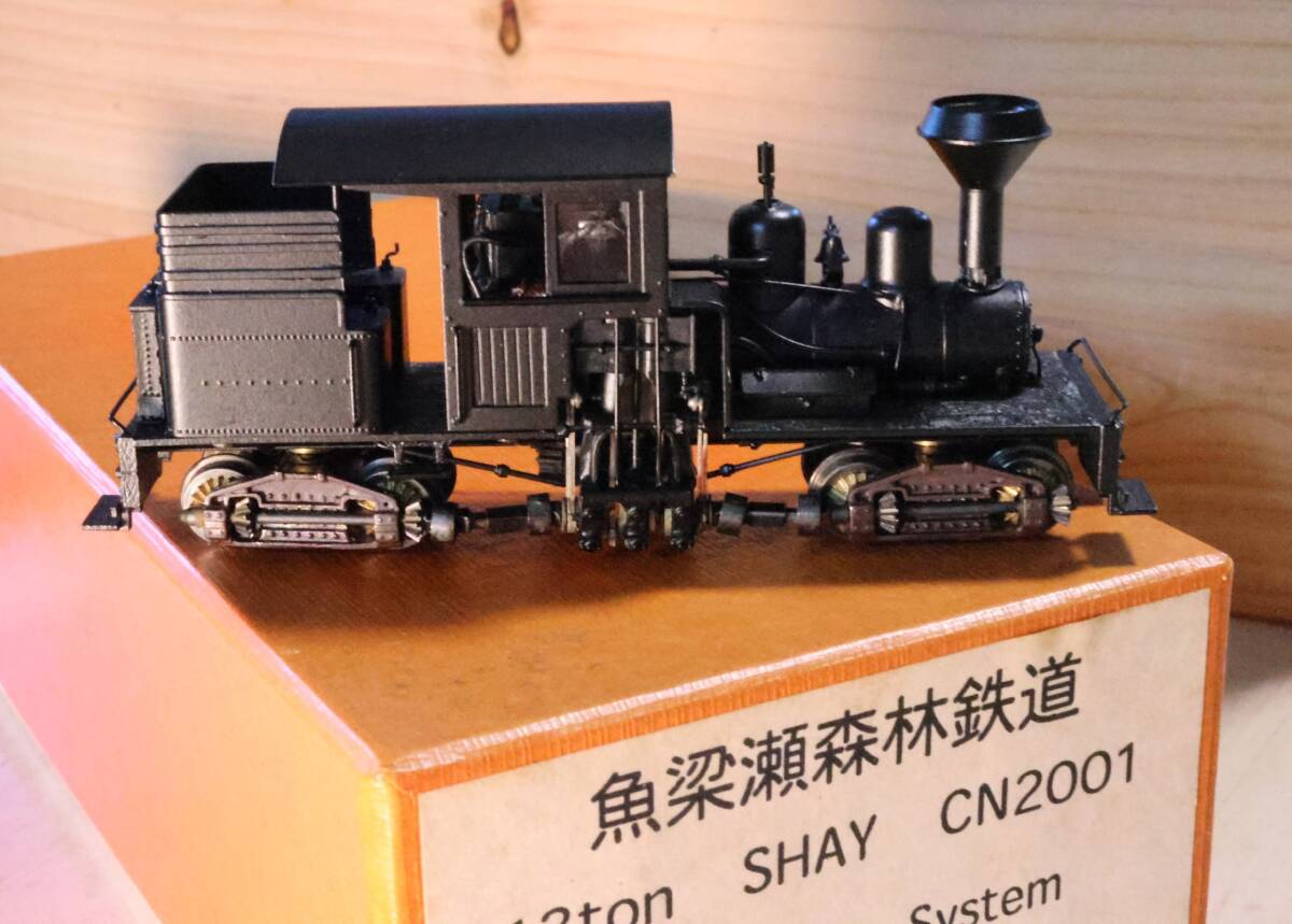 美品】魚梁瀬森林鉄道 13t シェイ SHAY 杉山模型 ATA System HO 美品】魚梁瀬森林鉄道 13t シェイ SHAY 杉山模型 ATA System HO