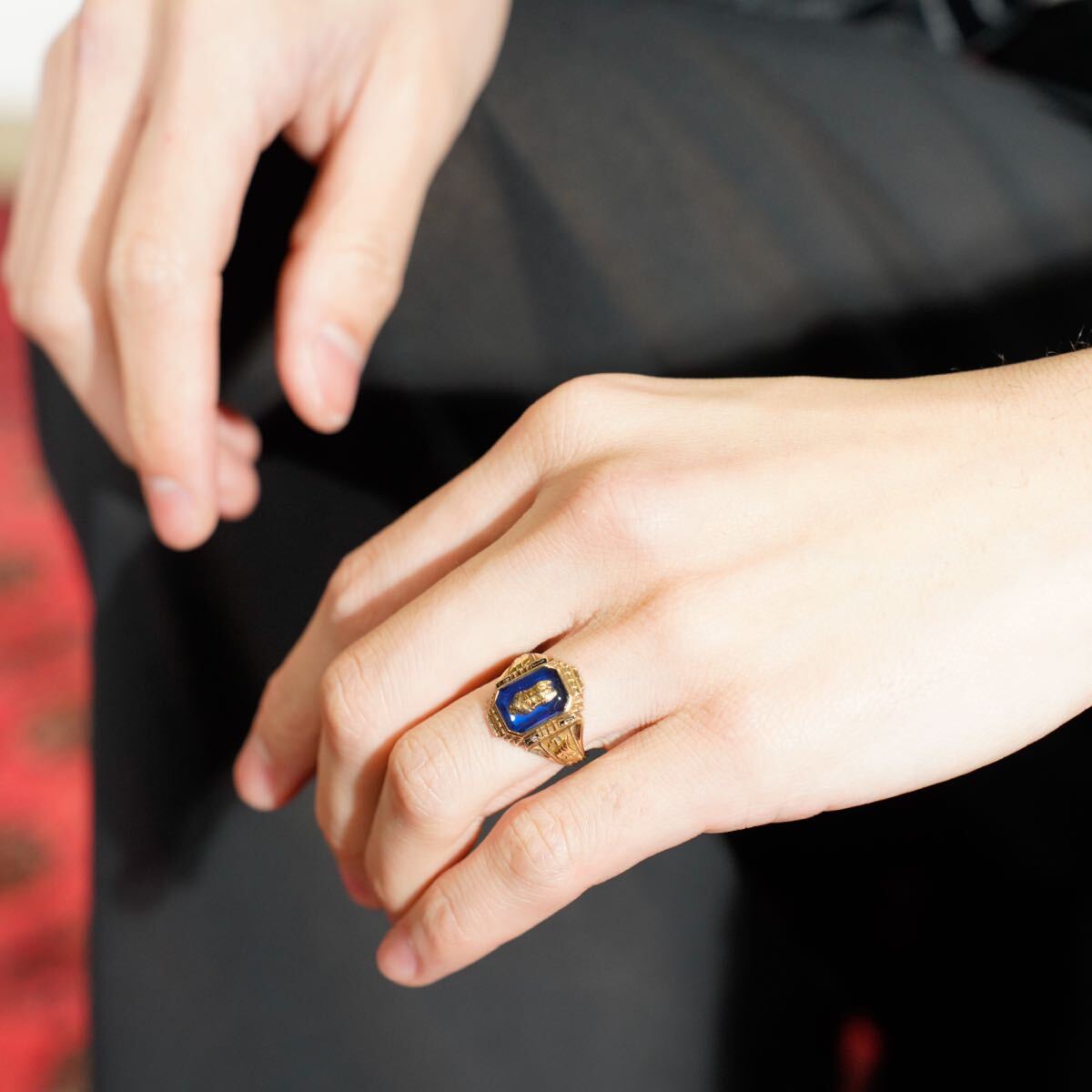 40's USA VINTAGE 1941 10K COLLEGE RING/1941年製10金カレッジ 40's USA VINTAGE 1941 10K COLLEGE RING/1941年製10金カレッジ