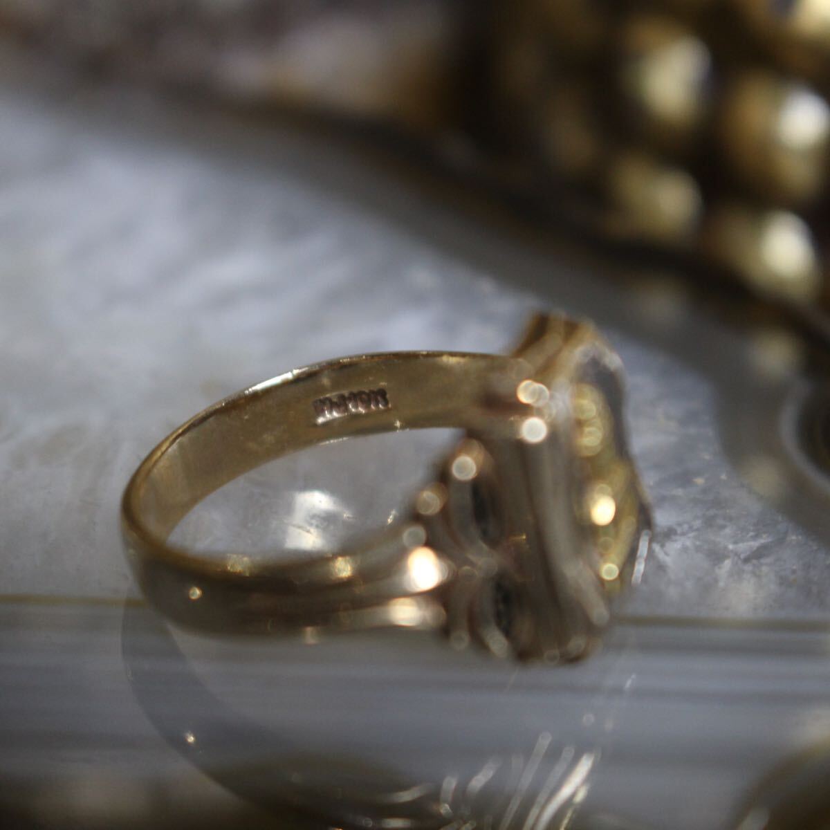 60's USA VINTAGE 1964 HJ Herff Jone 10K COLLEGE RING/1964年 60's USA VINTAGE 1964 HJ Herff Jone 10K COLLEGE RING/1964年