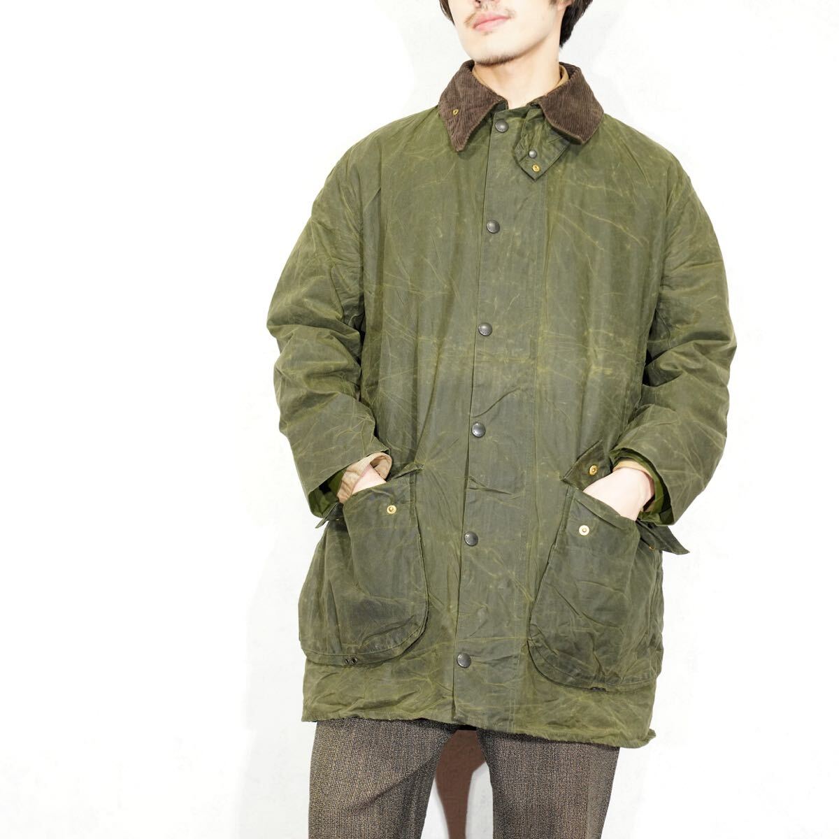 EU VINTAGE Barbour BEAUFORT OILED JACKET/ヨーロッパ古着 EU VINTAGE Barbour BEAUFORT OILED JACKET/ヨーロッパ古着
