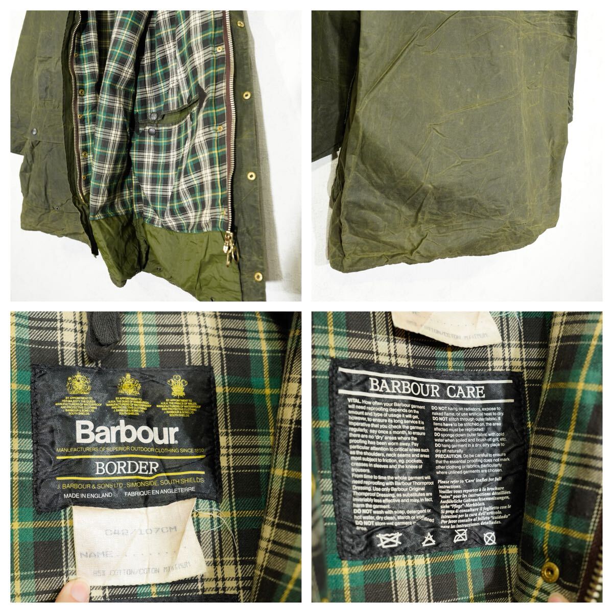 EU VINTAGE Barbour BEAUFORT OILED JACKET/ヨーロッパ古着 EU VINTAGE Barbour BEAUFORT OILED JACKET/ヨーロッパ古着
