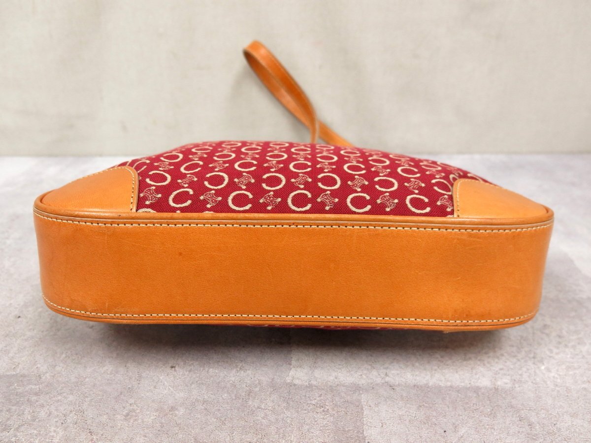 ○超美品○CELINE セリーヌ○Cマカダム○キャンバス カーフ ○超美品○CELINE セリーヌ○Cマカダム○キャンバス カーフ