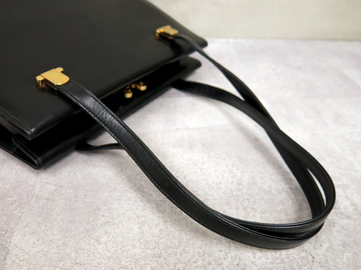 ○超美品○GUCCI オールド グッチ○カーフ レザー 本革○ハンド ○超美品○GUCCI オールド グッチ○カーフ レザー 本革○ハンド