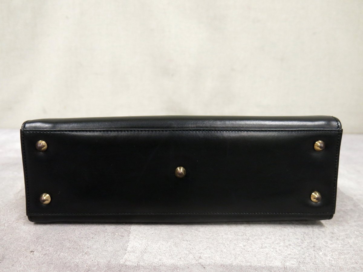 ○超美品○GUCCI オールド グッチ○カーフ レザー 本革○ハンド ○超美品○GUCCI オールド グッチ○カーフ レザー 本革○ハンド