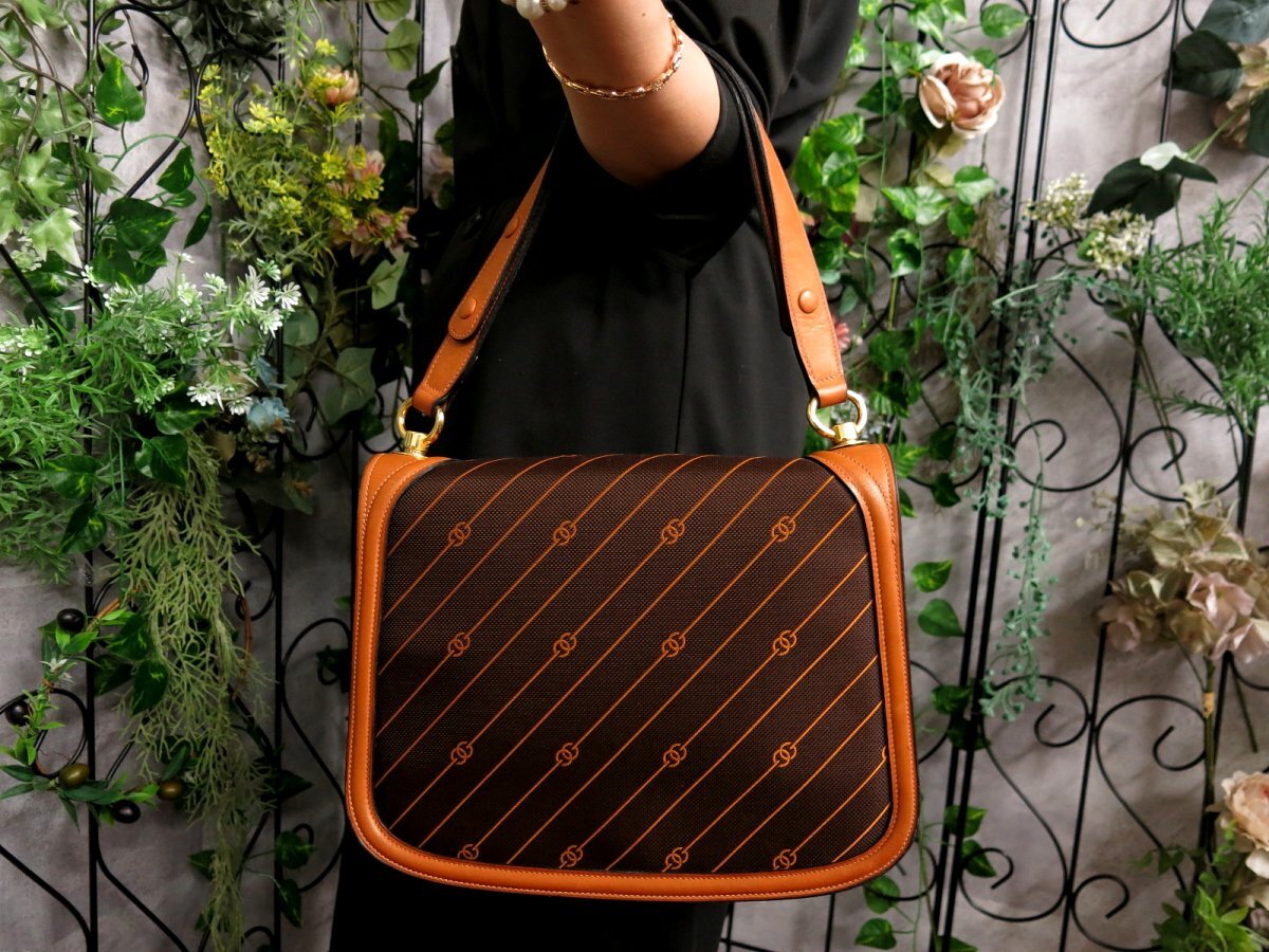 ○超美品○GUCCI オールド グッチ○流れ星○GG柄○キャンバス ○超美品○GUCCI オールド グッチ○流れ星○GG柄○キャンバス