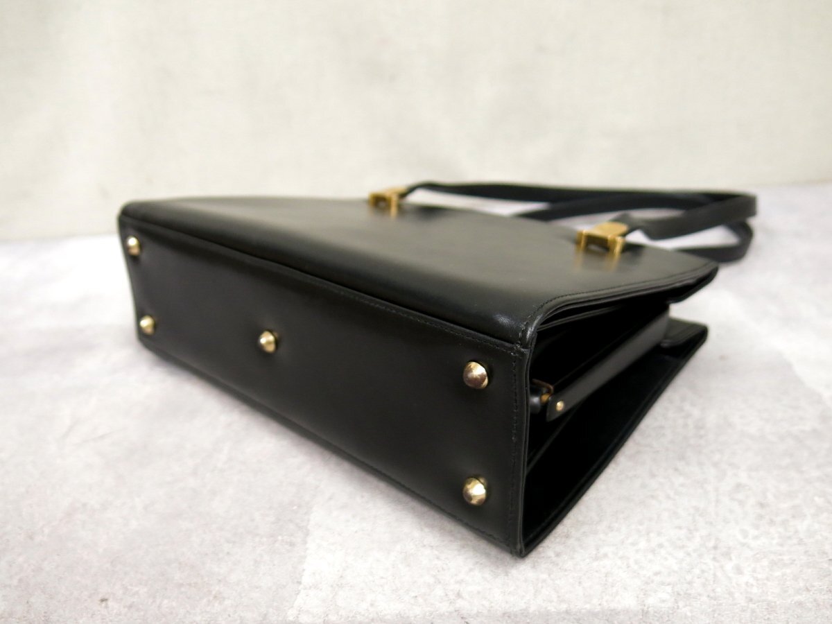 ○超美品○GUCCI オールド グッチ○カーフ レザー 本革○ハンド ○超美品○GUCCI オールド グッチ○カーフ レザー 本革○ハンド