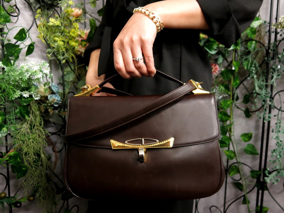 超美品○Christian Dior クリスチャン・ディオール○ロゴ金具 超美品○Christian Dior クリスチャン・ディオール○ロゴ金具