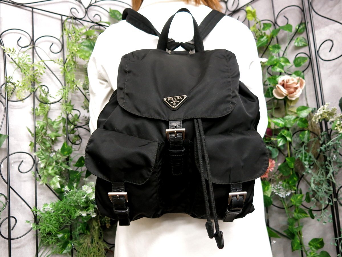 ○超美品○PRADA プラダ○三角ロゴプレート○ポコノ ナイロン ○超美品○PRADA プラダ○三角ロゴプレート○ポコノ ナイロン