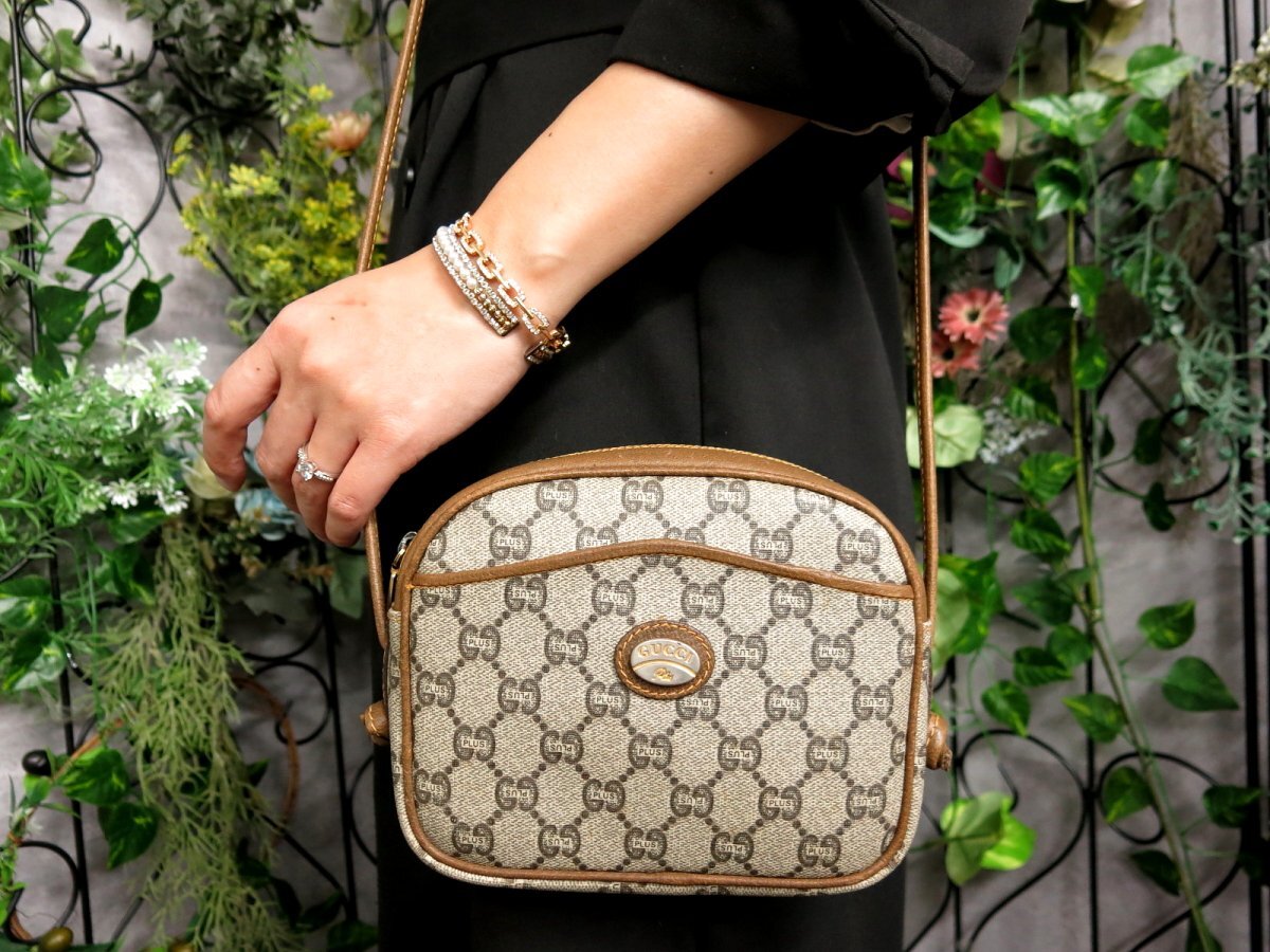 ○超美品○GUCCI オールド グッチ○グッチプラス○PVC カーフ ○超美品○GUCCI オールド グッチ○グッチプラス○PVC カーフ