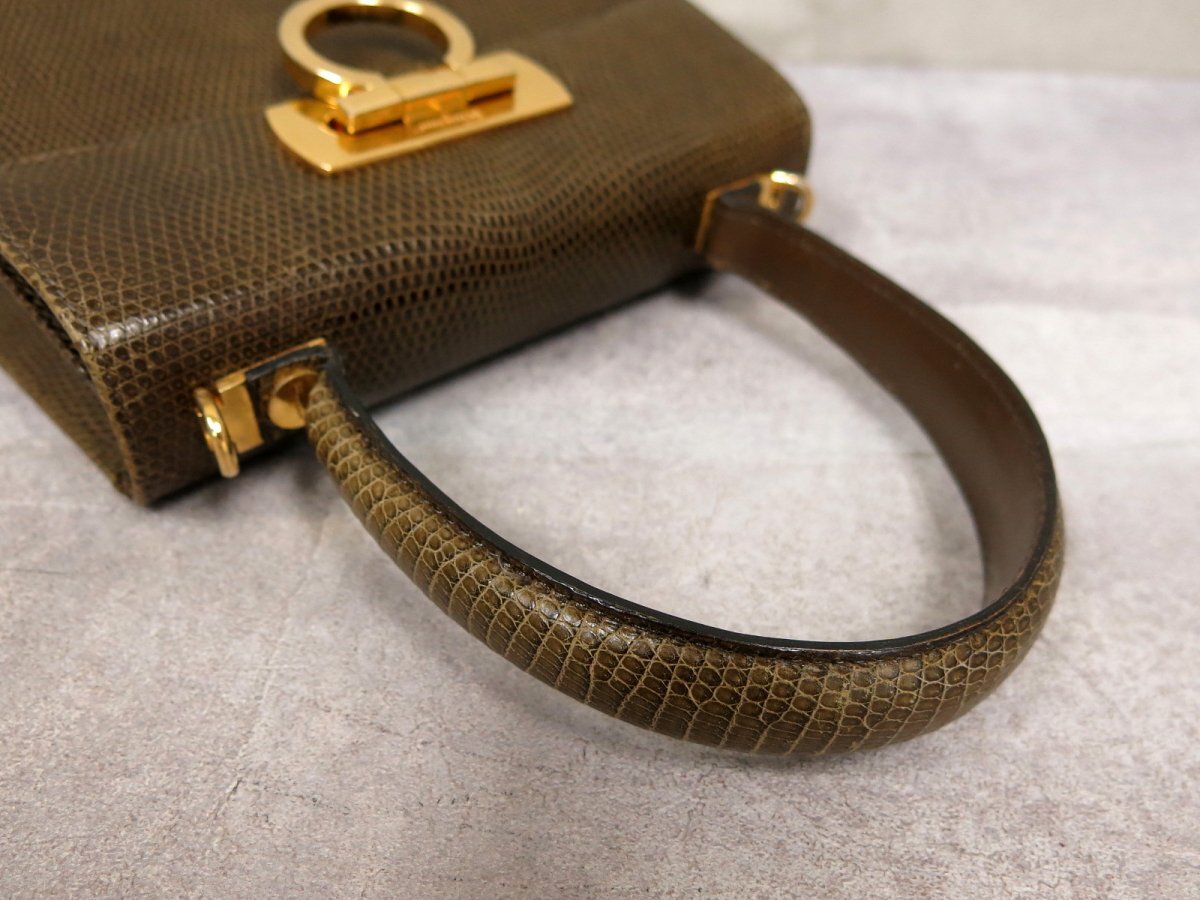 ○超美品○Salvatore Ferragamo フェラガモ○ガンチーニ ○超美品○Salvatore Ferragamo フェラガモ○ガンチーニ