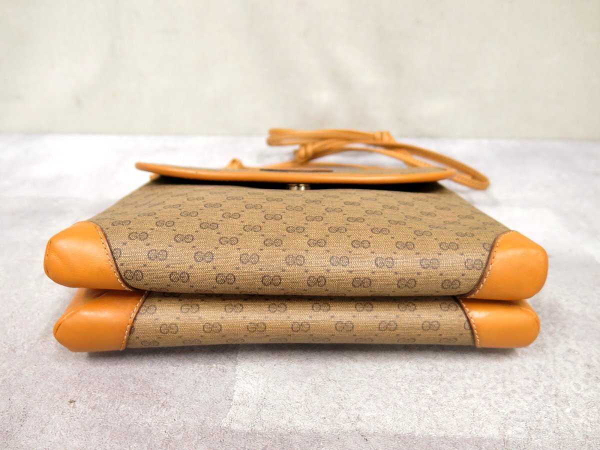 ○超美品○GUCCI オールド グッチ○マイクロGG○PVC カーフ ○超美品○GUCCI オールド グッチ○マイクロGG○PVC カーフ