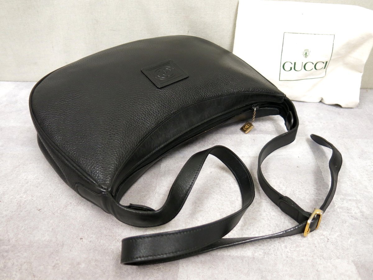 ○超美品○GUCCI オールド グッチ○ロゴ型押し○カーフ レザー ○超美品○GUCCI オールド グッチ○ロゴ型押し○カーフ レザー
