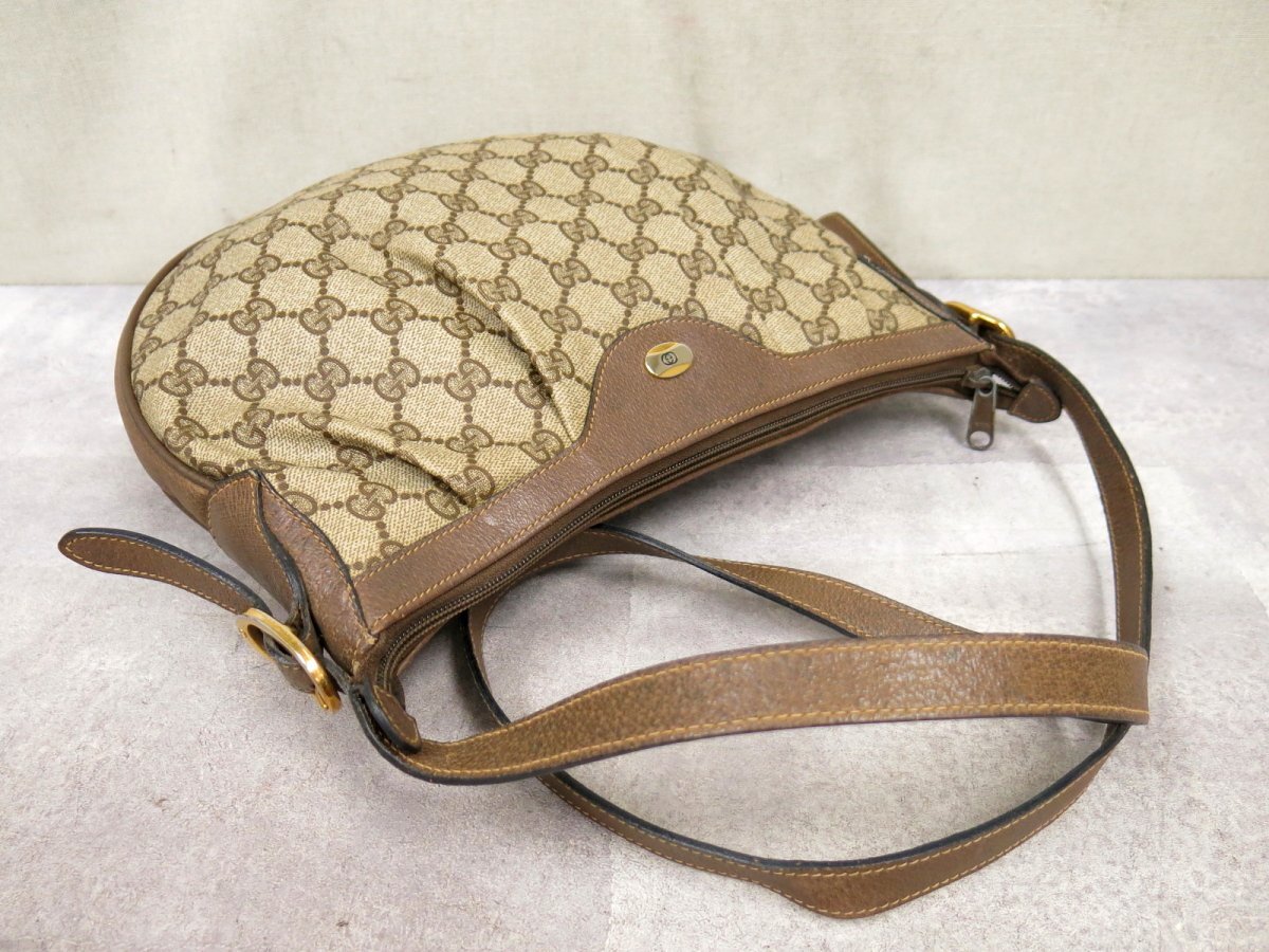○超美品○GUCCI オールド グッチ○GGスプリーム○PVC カーフ ○超美品○GUCCI オールド グッチ○GGスプリーム○PVC カーフ