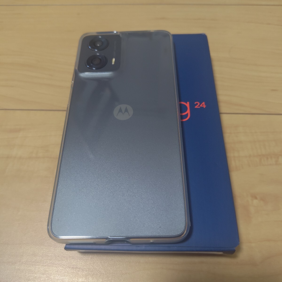 SIMフリー Motorola モトローラ moto g24 マットチャコール SIMフリー Motorola モトローラ moto g24 マットチャコール