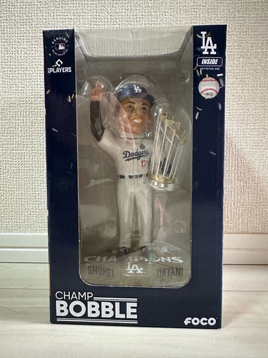 大谷翔平 2024年ワールドシリーズチャンピオン ボブルヘッド 大谷翔平 2024年ワールドシリーズチャンピオン ボブルヘッド