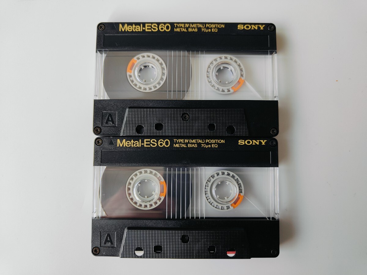 SONY METAL-ES 60分 美品 カード無記入 メタルポジション