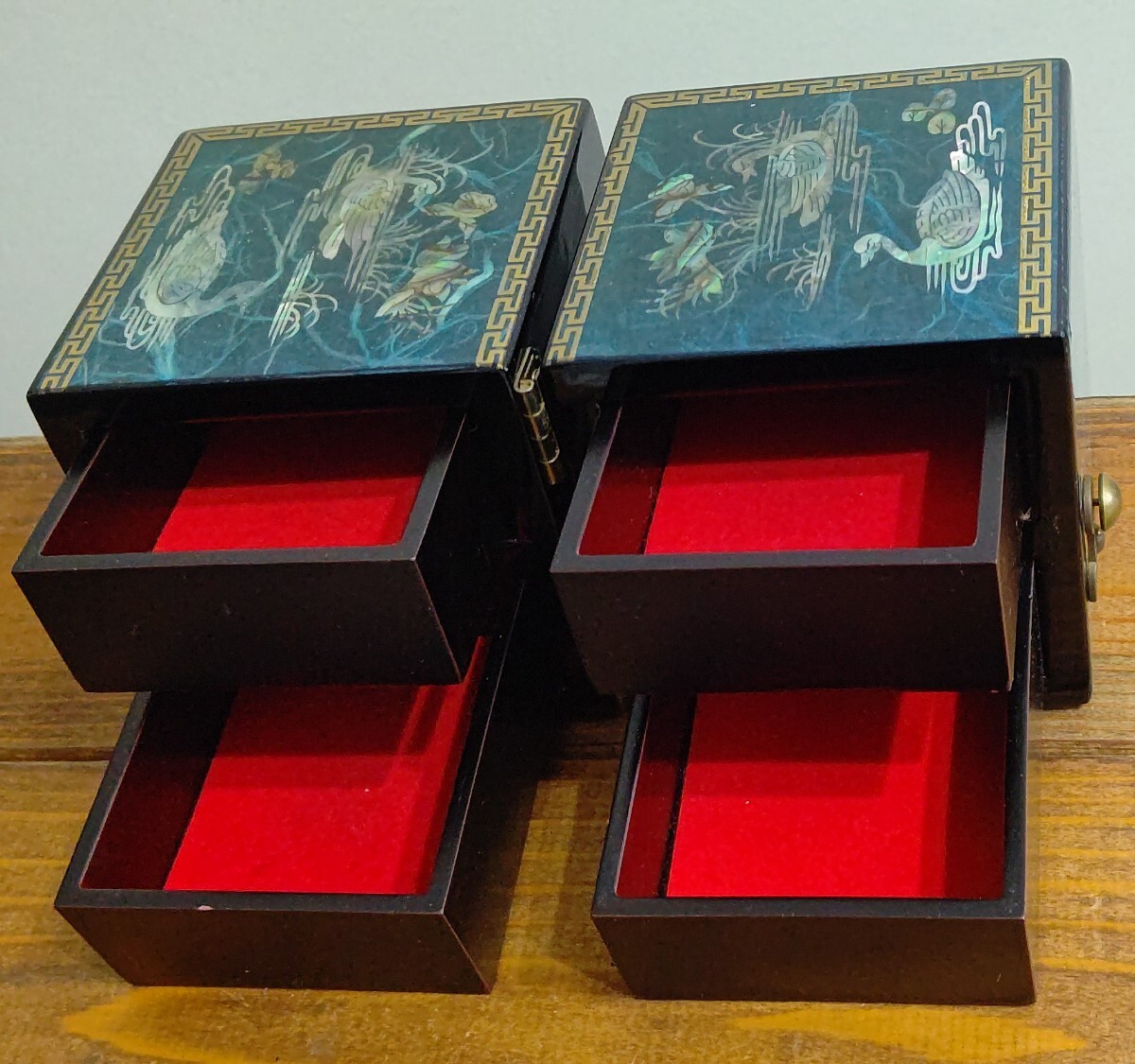 螺鈿細工 小物入れ ジュエリーボックス アクセサリー ケース 螺鈿細工 小物入れ ジュエリーボックス アクセサリー ケース