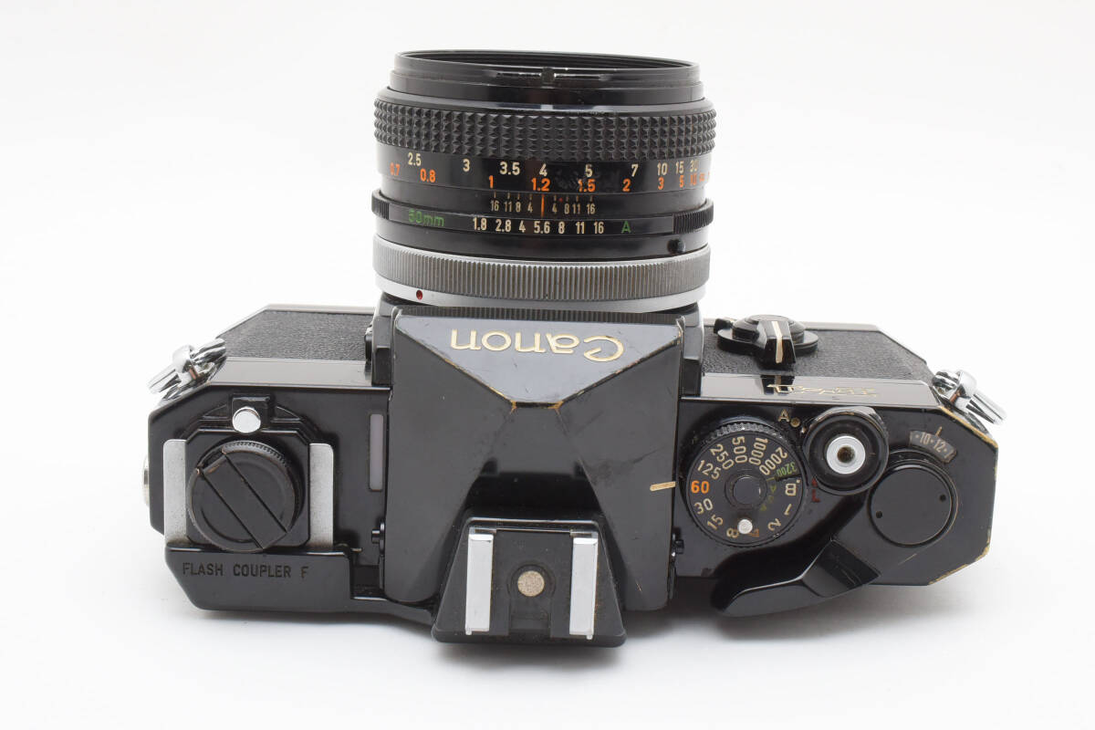 ★シャッター確認済み★CANON キヤノン F1後期　FD 50mm F1.8 ☆シャッター確認済み☆CANON キヤノン F1後期 FD 50mm F1.8