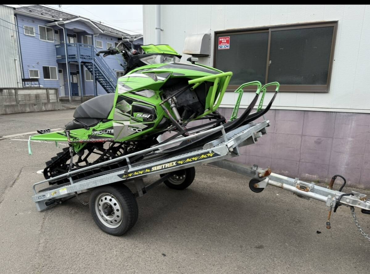 ARCTIC CAT キャット スノープロ(セル,バック付き) トレーラー ARCTIC CAT キャット スノープロ(セル,バック付き) トレーラー
