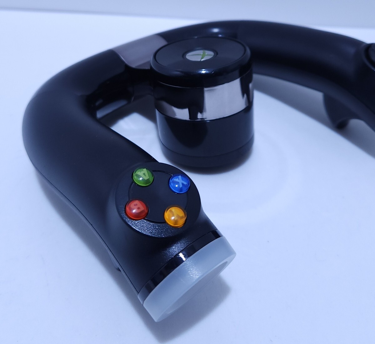Microsoft Microsoft Xbox 360 игра контроллер беспроводной скорость колесо Model 1470 аксессуары редкий товар прекрасный товар / рабочий товар (E-4)