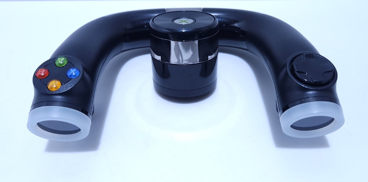 Microsoft Microsoft Xbox 360 игра контроллер беспроводной скорость колесо Model 1470 аксессуары редкий товар прекрасный товар / рабочий товар (E-4)