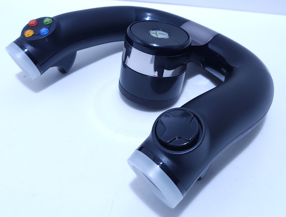 Microsoft Microsoft Xbox 360 игра контроллер беспроводной скорость колесо Model 1470 аксессуары редкий товар прекрасный товар / рабочий товар (E-5)