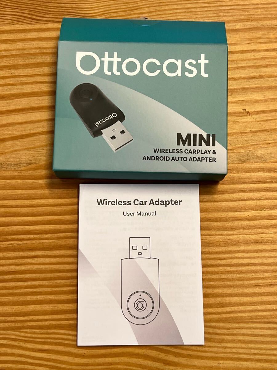 美品】OTTOCAST MINI CarPlay / Android Auto ワイヤレス 美品】OTTOCAST MINI CarPlay / Android Auto ワイヤレス