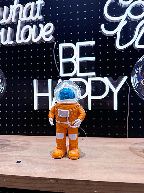 ドンキー　宇宙飛行士　アストロノーツ　スノーグローブ?。ē蕞`ズトロノーツ）　スノードーム ■ アメリカン雑貨 アメリカ雑貨