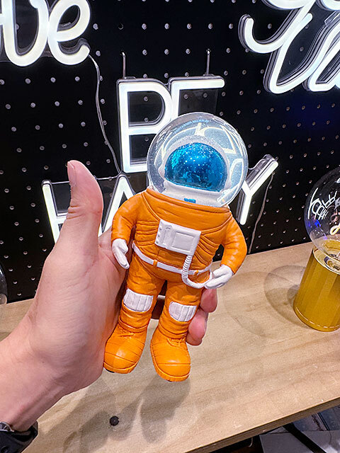 ドンキー　宇宙飛行士　アストロノーツ　スノーグローブ?。ē蕞`ズトロノーツ）　スノードーム ■ アメリカン雑貨 アメリカ雑貨