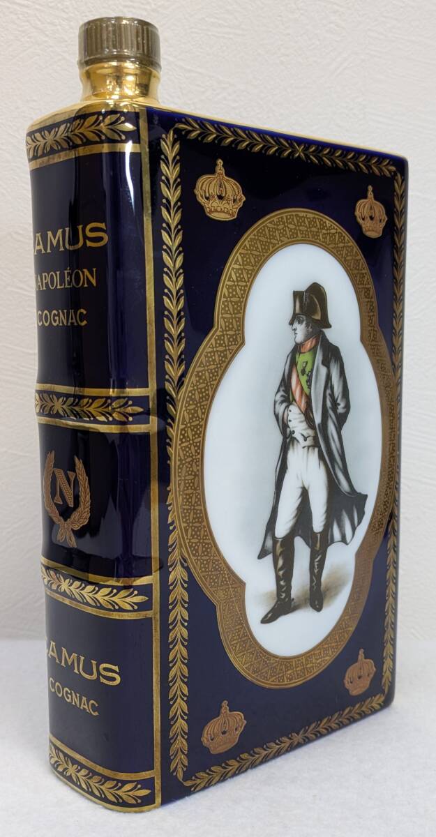 1円~ CAMUS カミュ NAPOLEON ナポレオン ブック 青 陶器ボトル 1円~ CAMUS カミュ NAPOLEON ナポレオン ブック 青 陶器ボトル