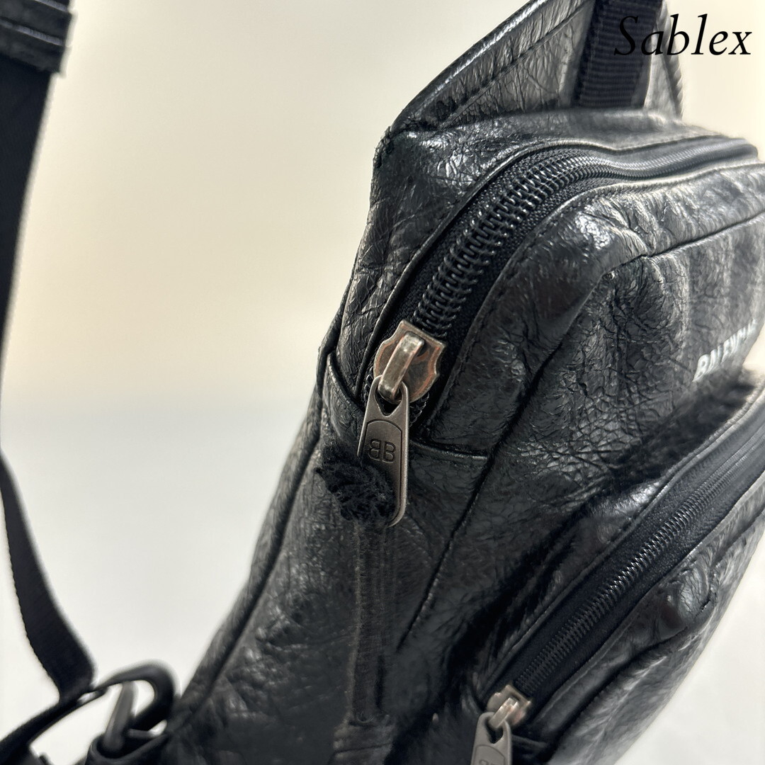 1円【新品同様】BALENCIAGA バレンシアガ ボディバッグ 1円【新品同様】BALENCIAGA バレンシアガ ボディバッグ