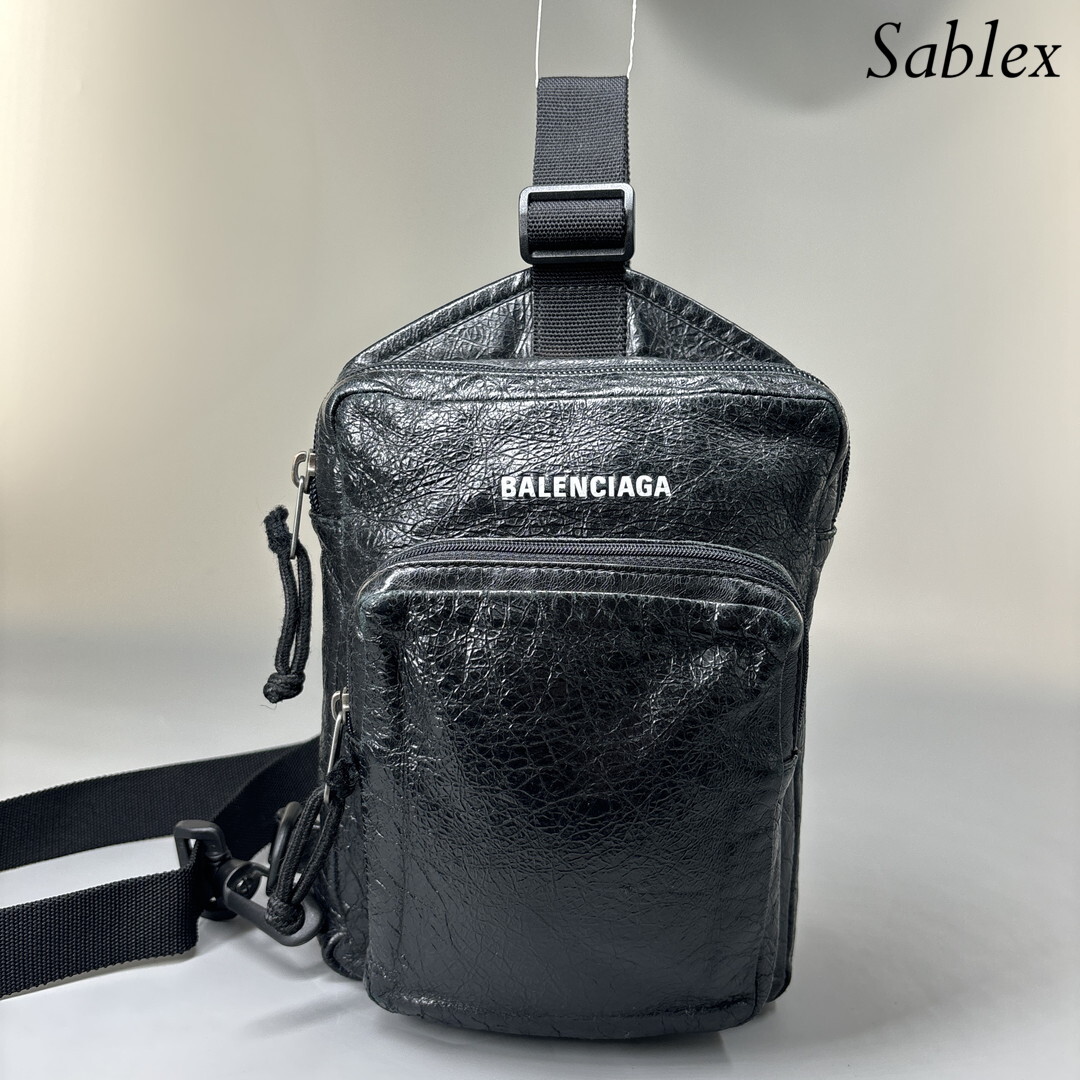 1円【新品同様】BALENCIAGA バレンシアガ ボディバッグ 1円【新品同様】BALENCIAGA バレンシアガ ボディバッグ
