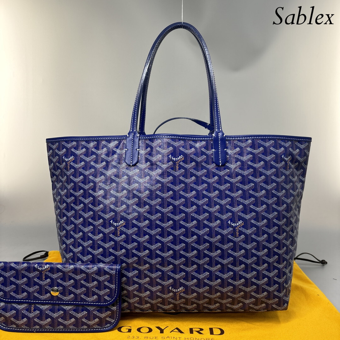 未使用】GOYARD ゴヤール サンルイPM ポーチ付き ハンドバッグ 未使用】GOYARD ゴヤール サンルイPM ポーチ付き ハンドバッグ