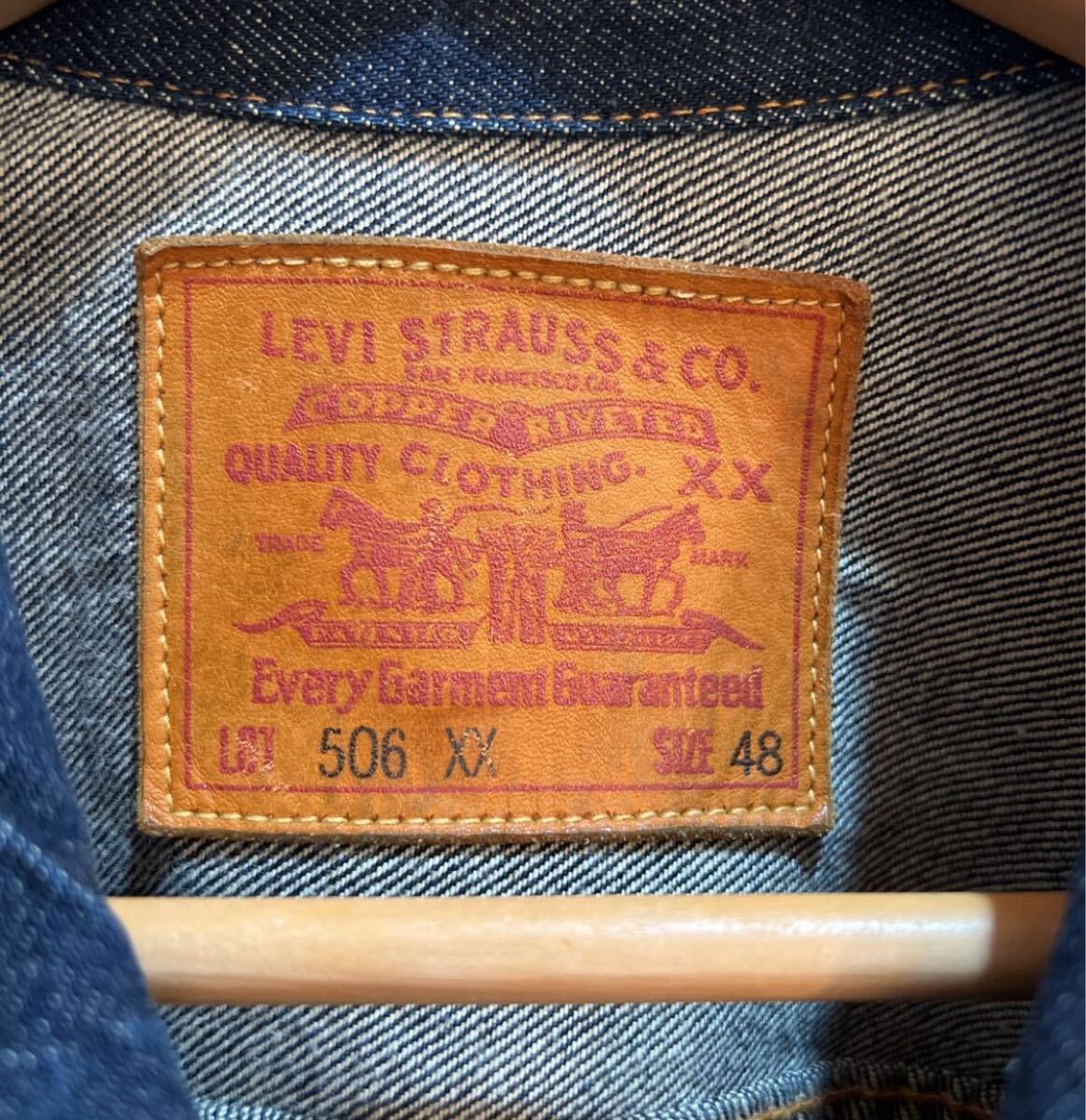 Levi''s 506XX 1st ビッグE バレンシア 工場 希少サイズ48 濃紺 Levi''s 506XX 1st ビッグE バレンシア 工場 希少サイズ48 濃紺
