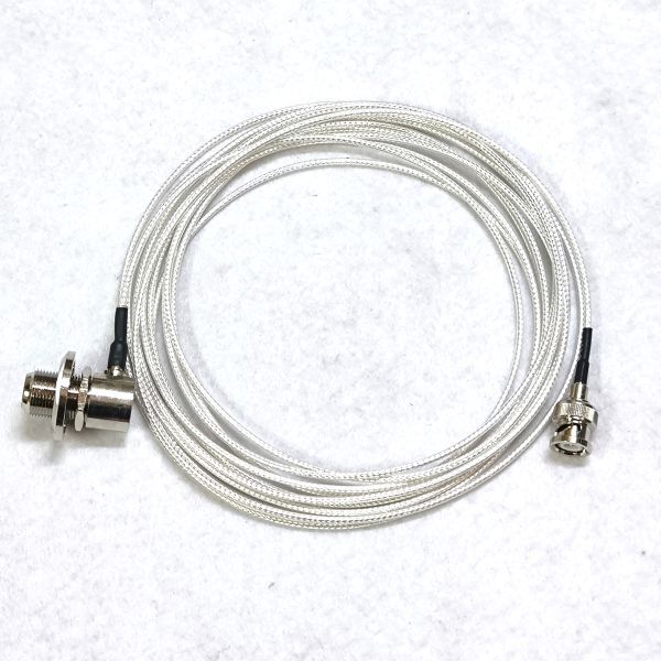 BNC アンテナ設置・ケーブル延長用　MJL-BNC接栓 同軸ケーブル5m BNC 接栓 単品 SC316(1.5D-2V相当) アマチュア無線 ケーブル アンテナ_画像1