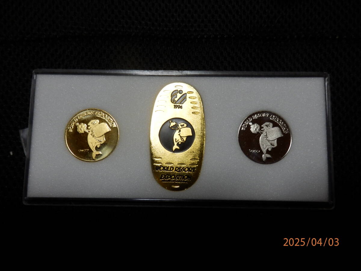 和歌山世界リゾート博　記念メダル　刻印あり 和歌山世界リゾート博 記念メダル 刻印あり 和歌山世界リゾート