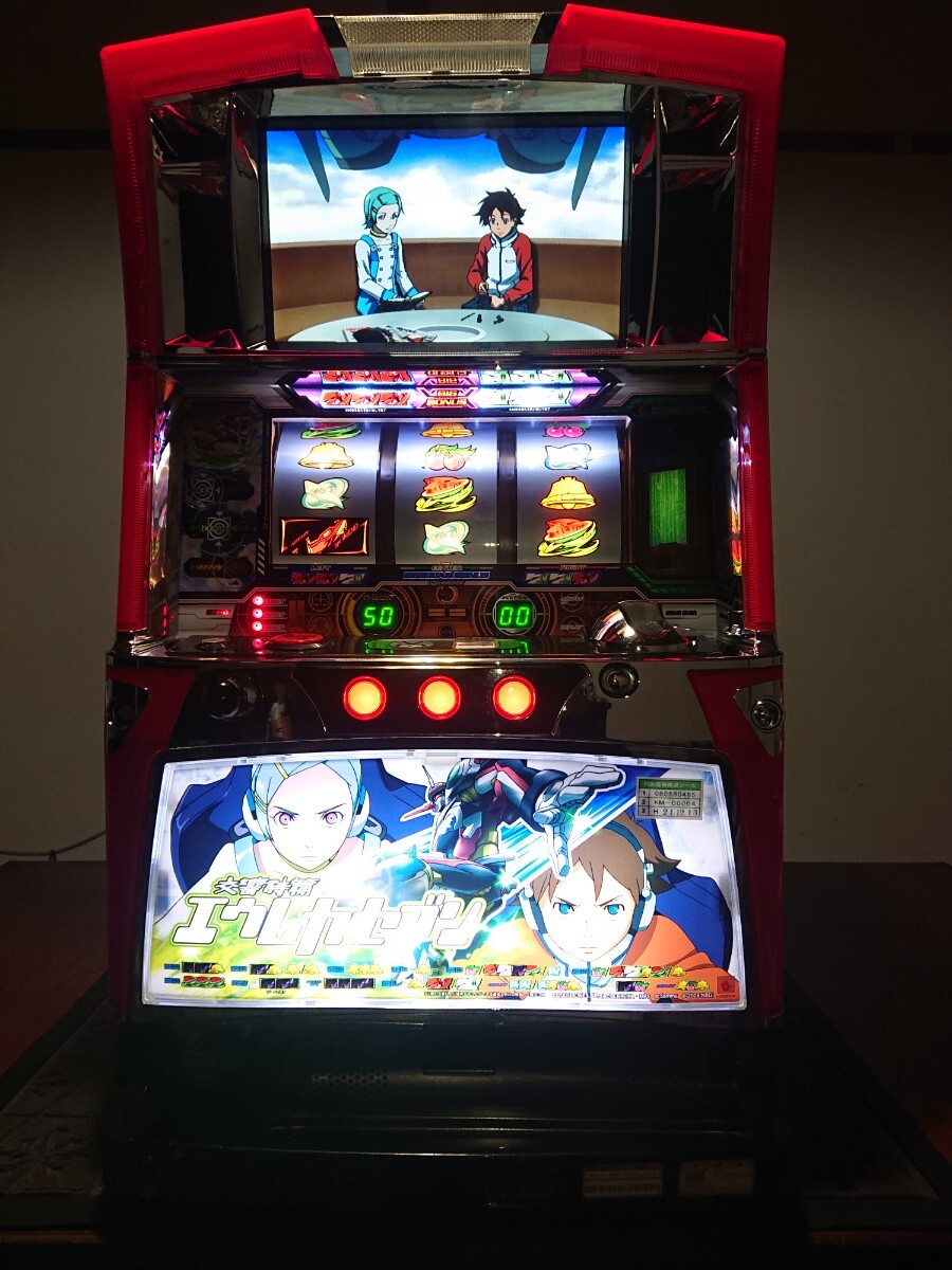 交響詩篇エウレカセブン Sammy コイン不要機付き パチスロ実機 交響詩篇エウレカセブン Sammy コイン不要機付き パチスロ実機