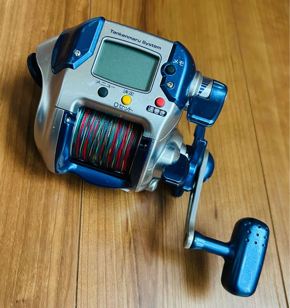 美品 シマノ 電動丸 1000H ライン付 通電、自動巻き上げ可 美品 シマノ 電動丸 1000H ライン付 通電、自動巻き上げ可