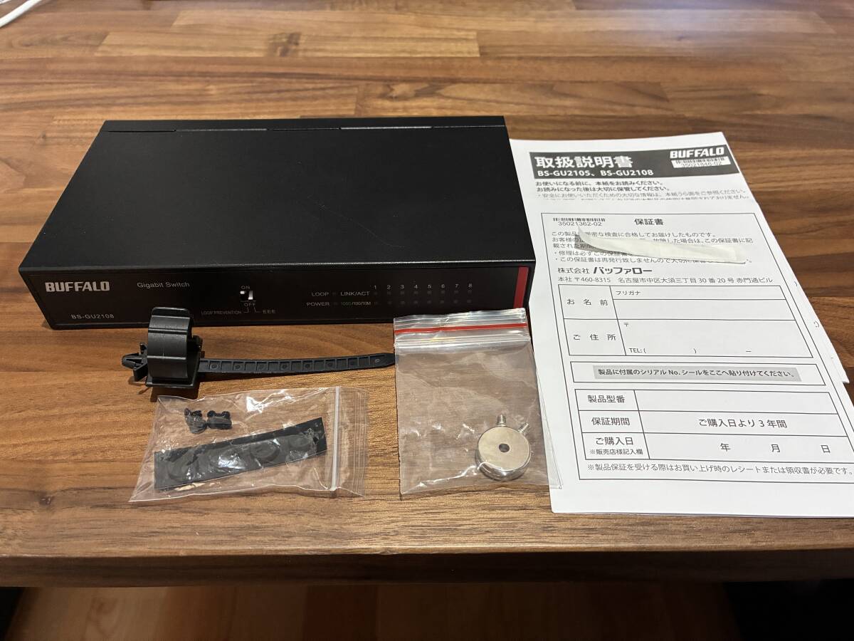 BUFFALO Gigabit Switch BS-GU2108 8 порт Buffalo 