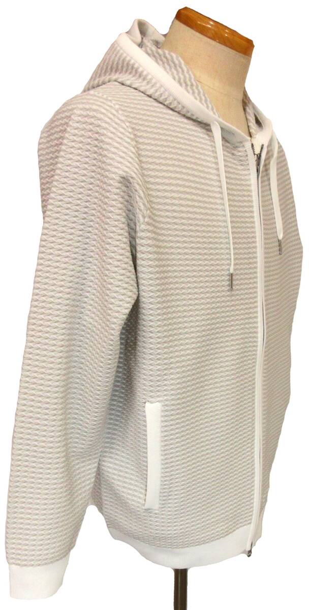 ★g-stage★薄手パーカー【ライトグレーXL】春夏モデル 150404 ジーステージ_画像4