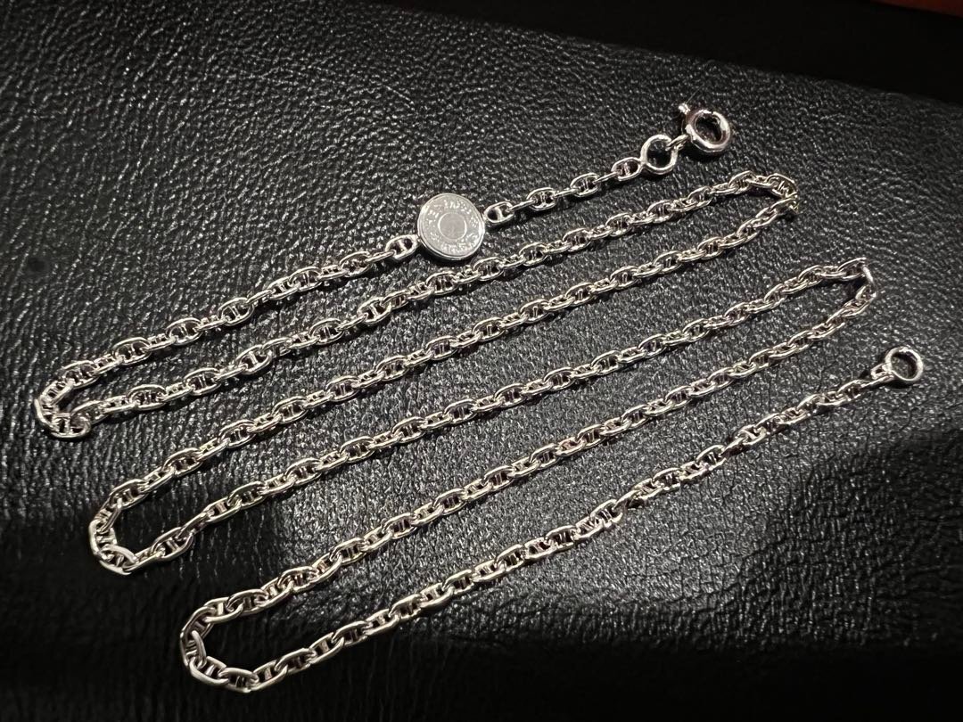 ◇HERMES エルメス 50cm セリエ ミニ シェーヌダンクル ◇HERMES エルメス 50cm セリエ ミニ シェーヌダンクル