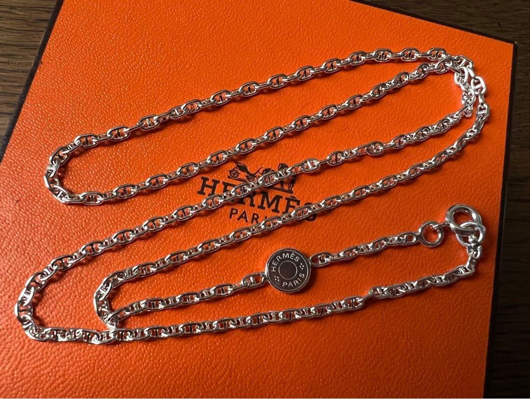 ◇HERMES エルメス 50cm セリエ ミニ シェーヌダンクル ◇HERMES エルメス 50cm セリエ ミニ シェーヌダンクル