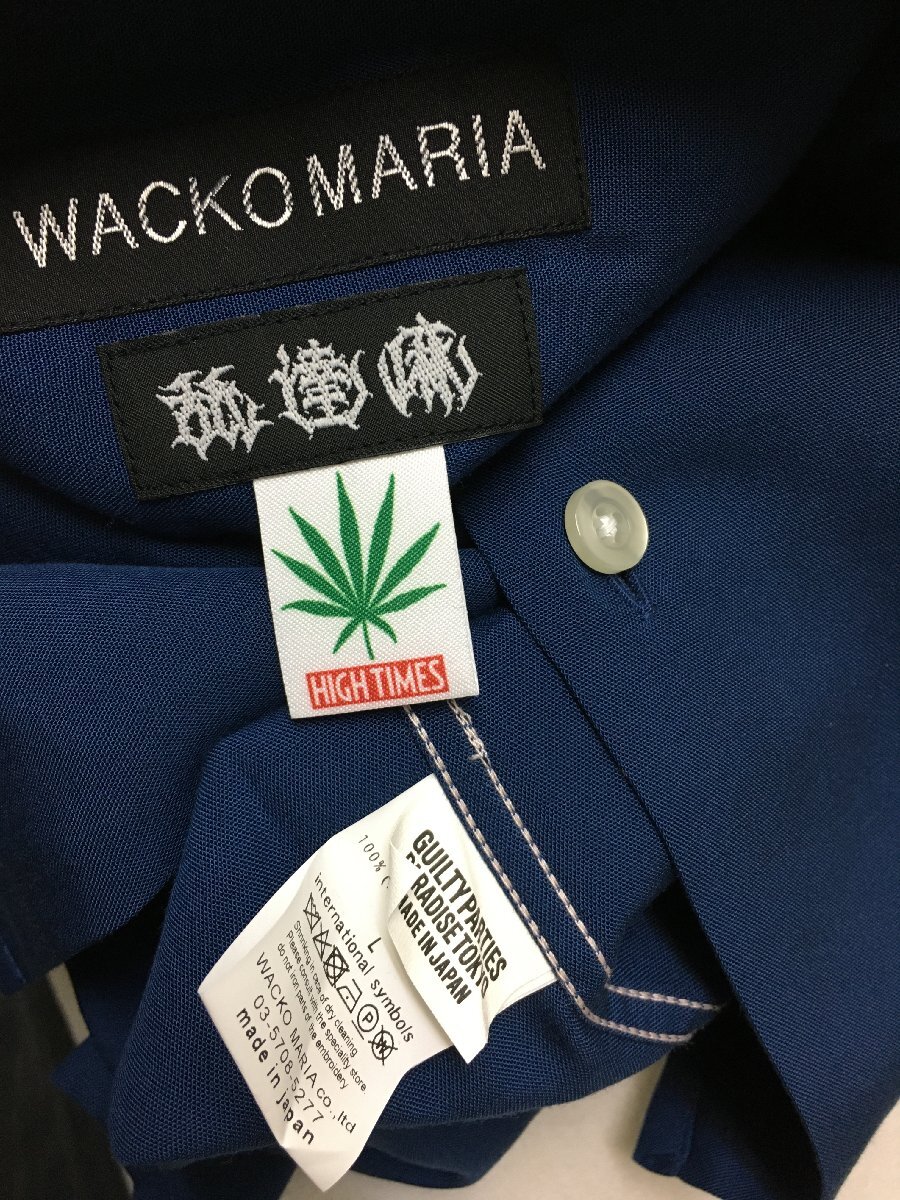 ◇WACKO MARIA ワコマリア L 24ss 舐達麻 HIGH TIMES オープン ◇WACKO MARIA ワコマリア L 24ss 舐達麻 HIGH TIMES オープン