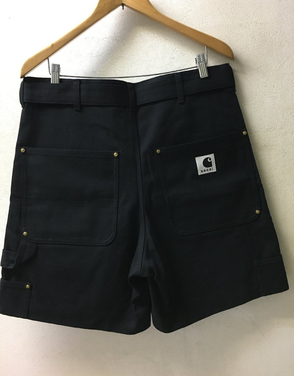 美品 24ss SACAI Carhartt WIP ダック生地 ショーツ 3 sacai×CARHARTT WIP 24SS「Carhartt WIP Shorts」ショートパンツ
