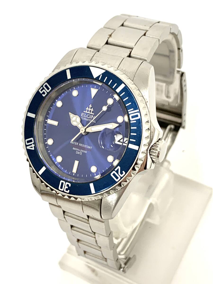 Z0766◇ 1円~! ELGIN エルジン インターナショナル FK-531-E Z0766◇ 1円~! ELGIN エルジン インターナショナル FK-531-E