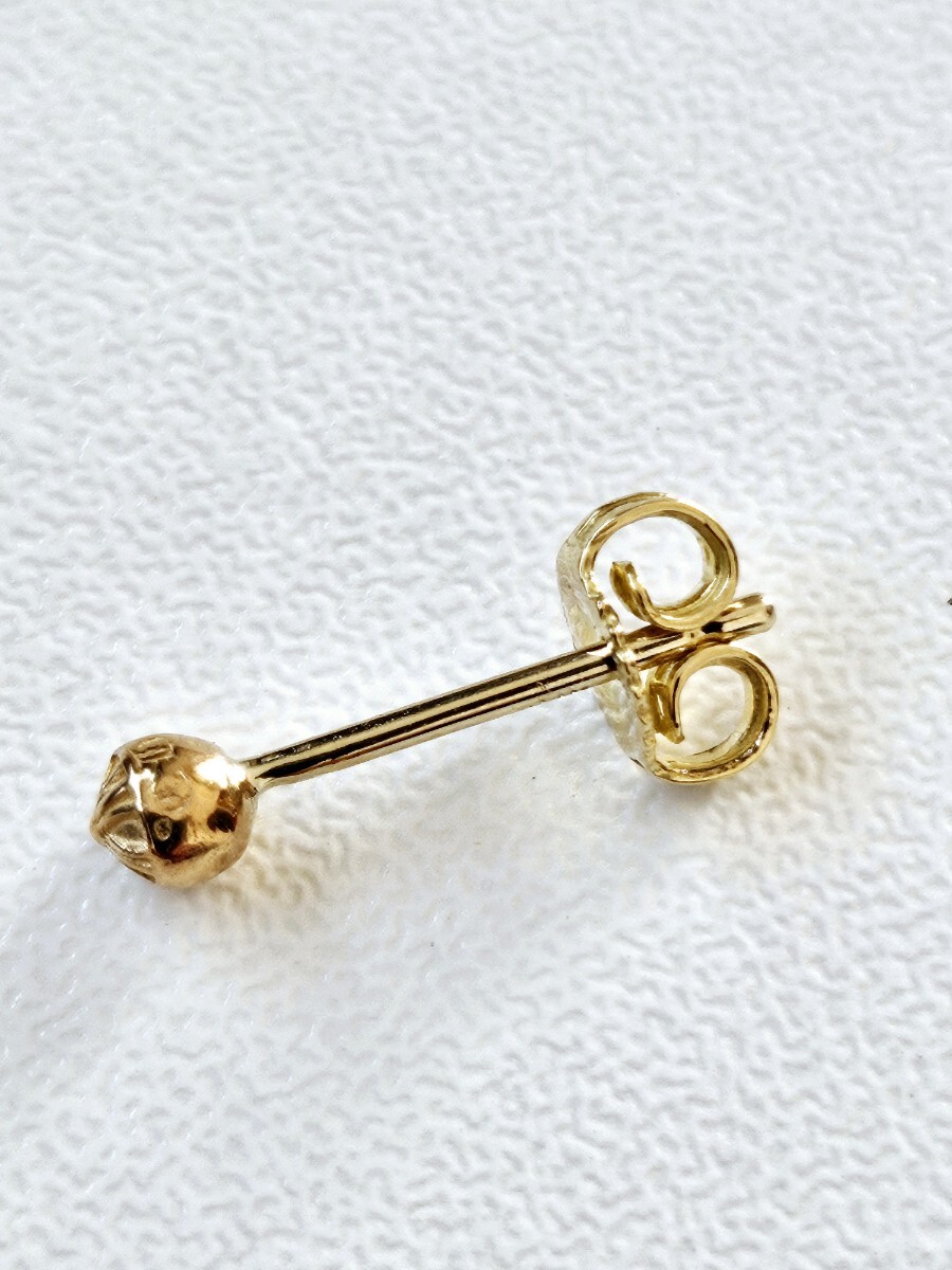 クロムハーツ CHROME HEARTS 22k クロス ボールミニ スタッド クロムハーツ CHROME HEARTS 22k クロス ボールミニ スタッド
